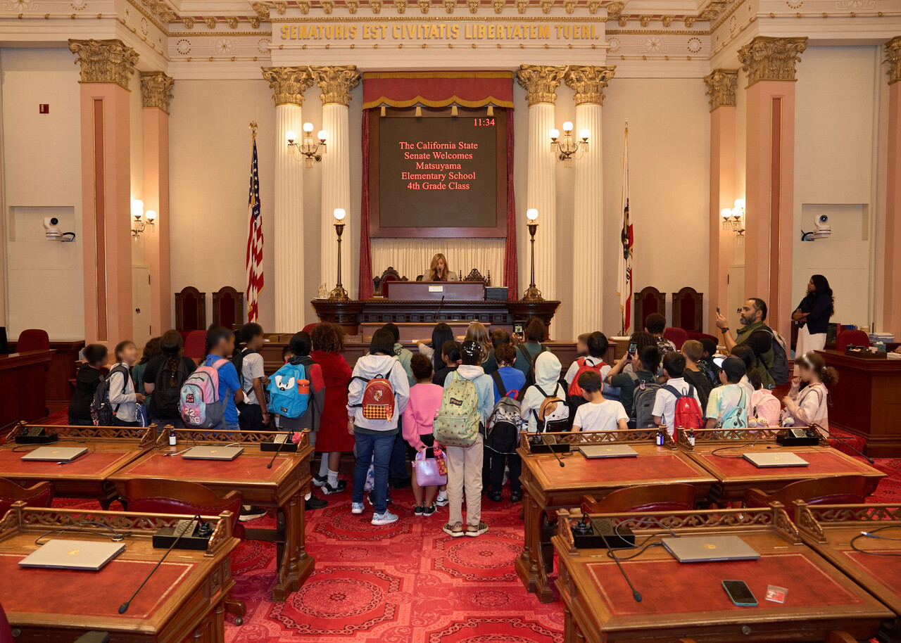 Students on Floor